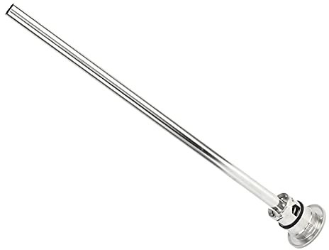 Miskall Bierspeer, Weinfass Typ A, silbernes Fass-Extraktionsrohr, kleines Gewinde, 304 Edelstahl