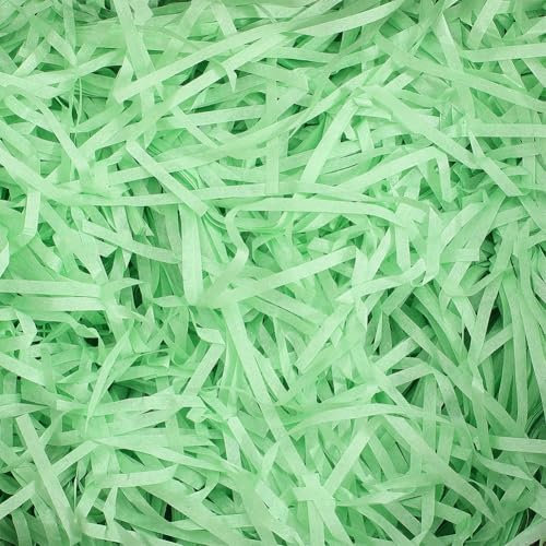 SOFPLATE 180G Panier Herbe Remplissage en Vrac Crinkle Coupé Déchiqueté Papier de Soie Coffrets Cadeaux Sacs d'emballage Coussin Confettis Déchiquetés Papier de Remplissage de Raphia pour Remplissage