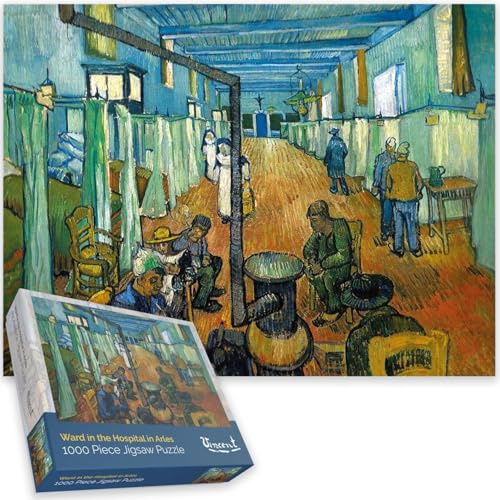Van Gogh's View from the Ward 1000-Piece Jigsaw Puzzle for Adults