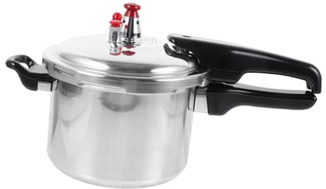 BESTYASH Autocuiseur en Aluminium Multifonctionnel 3L Compatible Gaz et Induction Haute Pression Poignée Ergonomique pour Petits Ménages