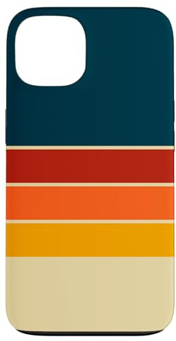 Retro Stripes 70s Vintage Case for iPhone 13