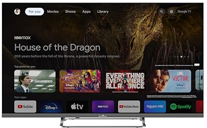 Smart Tech TV Full HD 40 (100 cm) 40FG01V, Smart TV Google TV, HDMI, USB, MEMC, Dolby Audio, HDR 10, CHROMECAST, Google Assistant
