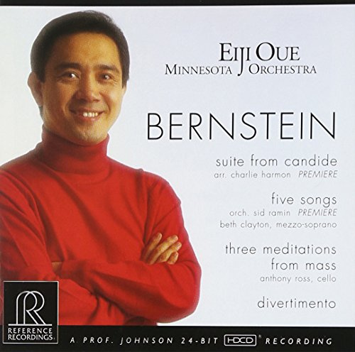 Bernstein: Suite from Candide, Five Songs, Three Meditations from Mass, Divertimento