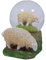 PIA International Glitzerkugel Schaf Schneekugel Tier Tiere Schneekugeln Schafe
