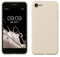 kwmobile Handyhülle für iPhone SE 2022 Hülle/iPhone SE 2020 / iPhone 8 / iPhone 7, für iPhone SE Hülle - Schutzhülle für kabelloses Laden - Case in Moon Glow
