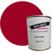BOX DECO COULEURS Peinture bois intérieur extérieur à base d'acrylique aspect velours-satin Aqua Bois - 750ml, Rouge Rubis