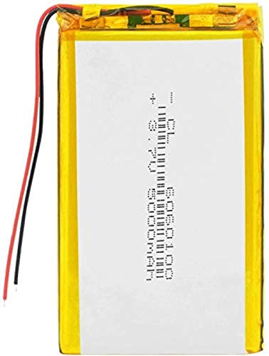 3.7v 5000mah Portable Bluetooth Lithium Polymer Li-Po Rechargeable Battery Lithium-Ion Lipo Batteries for Mp3 Tachograph 6060100,Custom plugs available,1 PC