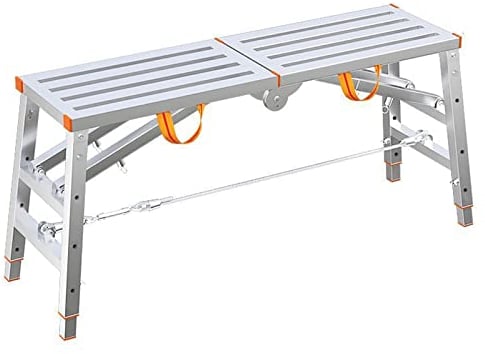 Gerüstturm, Gerüste, Mehrzweck-Klappleiter Holzbock, Arbeitsplattform, Verdickung zum Dekorieren von Lasten, 40 x 178 cm