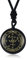 Yumoquee Erzengel Michael Anhänger | Wundertätige Medaille | Heilige Michael-Halskette für Damen und Herren | Echter schwarzer Achat-Schutzamulett | Schutzengel-Siegel-Medaillon | spirituelles