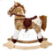 Schaukelpferd, interaktives Spielzeug mit Tiergeräuschen und Haltegriffen - Holzpferd für Ihr Baby ab 3 Jahren - Schaukeltier Mustang - 71x36,5x73cm