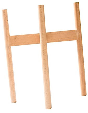 OFFSCH Blumenständer Aus Naturmaterial Blumentopfständer Aufbewahrungsständer Für Balkon Und Innenbereich Massivholzerner Pflanzenständer Blumentopfregal Für Wohnzimmer