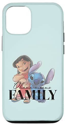 Disney 100 Anniversary Lilo & Stitch D100 Zitat Ohana Hülle für iPhone 14