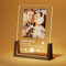 LUCKOR Cadre Photo Personnalisé Spotify Plaque - Cadeau Personnalisé pour Femme Couple Copine Copain Lui Homme Amoureux - Idée Cadeau Anniversaire Noel - Lampe Personnalisée avec Photo