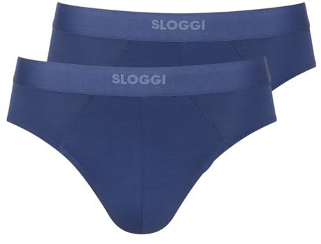 Sloggi - Men Ever Ease Herren Slip – 2er Pack, Thermoregulierend, Natürliche Materialien, Perfekte Passform