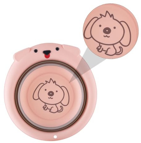 HAPINARY Faltbare Babywanne Mit Cartoon-muster Zusammenklappbares Waschbecken Für Babys