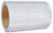Nastro riflettente bianco, 15 cm x 10 m, nastro adesivo riflettente di sicurezza, autoadesivo, per auto, camion, moto, barca, rimorchio, camper, auto, bilanciamento, casco, recinzione