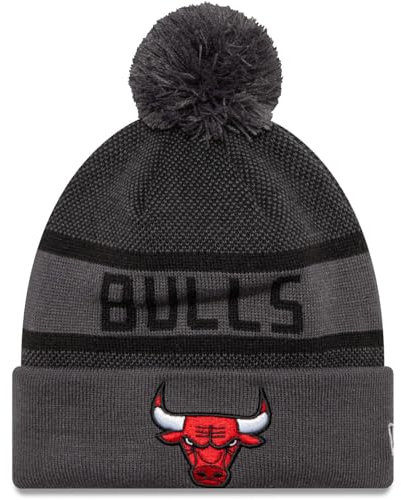 New Era Wintermütze Beanie - Chicago Bulls Charcoal
