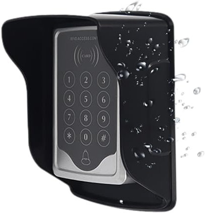 Doorbell Rain Cover - Waterproof Doorbell Cover | Weatherproofing for Ring Doorbell | Rainproof Wireless Doorbell Cover for Most Video and Any Push Button Door, Arlo, Eufyy and Other Camera Doorbells