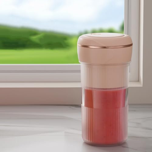Advokingtap 450Ml Juicer Machines, 40W Juicers For Fruit And Vegetables, Higher Juice Yield Extractor Machine, Automatic Power Shutdown(Pink)