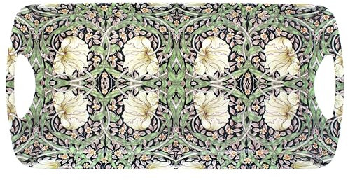 The Leonardo Collection William Morris Pimpernel Tray Medium For Serving Dishes | Serving Trays For Kitchen Accessories | Serving Platter For Serving Food & Tea | Designer Trays for Food Serving