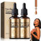 Lot de 2 gouttes de bronzage à boire, gouttes bronzantes sans soleil, gouttes bronzantes naturelles, gouttes bronzantes 120 ml, gouttes bronzantes auto-bronzantes, visage et corps (A)