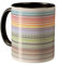 Kenmohuo Hidden Message Coffee Mug, Reveals 'FTS' from Side View (Funny Text Surprise), 11oz Ceramic Cup, CupOptical Illusion Office Mug for Desk, Sarcastic Black Humor Gift for Stressed Coworkers