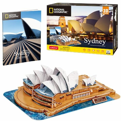 Cubic Fun 3D Puzzle National Geographic Sydney Opera House - Architektur