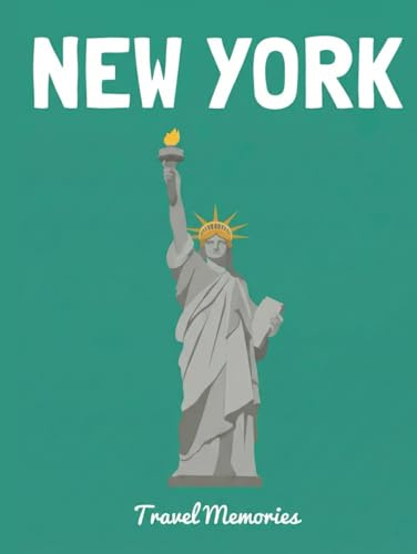 New York Travel Memories: Scrapbook Album for Photos and Memories