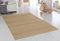 DE-COmmerce Bambusteppich Massive Pure, 240x340 cm, 17mm gehärtete Stege, massiver Teppich ohne Bordüre, Bambusmatte