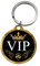 Schlüsselanhänger, rund, VIP-Logo