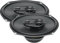 Hertz CX 690 – Coppia di altoparlanti coassiali ellittici 3 vie da 6x9 per auto, 300W di potenza di picco, cono in polipropilene e tweeter in PEI