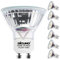 DiCUNO GU10 LED Kaltweiß 5W, Ersetzt 50W Halogenstrahler, 6000K, 430lm, Reflektorlampe, 120° Abstrahlwinkel, kein Flackern, nicht dimmbar, MR16 LED Spot 230V AC, 6er Pack