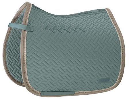Eskadron Schabracke Durawoven in Rouge, balsamgreen, Navy oder tendertaupe, Größe:Pony Dressur (PD), Farbe:balsamgreen