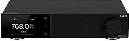 Topping D70PRO Sabre DAC ES9039SPRO XU316 Bluetooth 5.1 LDAC Aptx-Adaptive HiFi Decoder (Black)