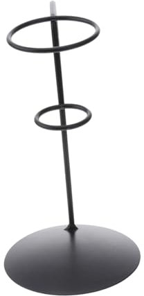 COLLBATH Cupcake Display Holder Wrought Iron Cone Shape Rack Black Creative Display Rack for Cupcakes and Ice-cream Cones Suitable for Home and Dessert Shop
