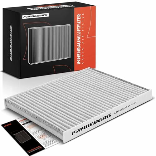 Frankberg Innenraumfilter mit Aktivkohle Kompatibel mit B-Max JK B-Max Van JK Fiesta Stufenheck Fiesta V Van Fiesta VI CB1 CCN Fiesta VII HF HJ Replace# H1BH19G244AA