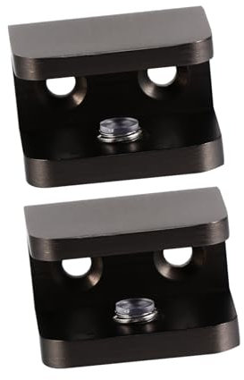 Angoily 6stücke Wandmontierte Glasregalhalterung Reinem Langlebig Für Treppengeländer Und Badezimmer Installieren Geeignet Für Holzregale