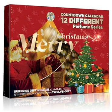 Parfum Adventskalender 2024 Frauen - 12 Teiliges Duftset, Pheromone Parfum Woman, Parfüm Adventskalender Damen, Mini Parfüm Adventskalender 2024 für Sie, Geschenk für Frauen vor Weihnachten 2024