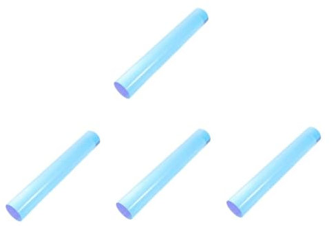 Happyyami 4pcs Table Tennis Bat Glue Applicator Multipurpose Fabric Glue Stick Roller for Racket Rubber Perfect for Diy