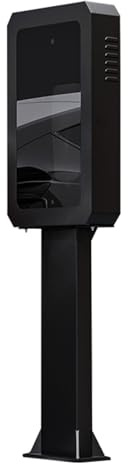 Caja de carga para vehículos eléctricos montada en la pared, estación de carga de coche con bloqueo y resistente a la intemperie, funda protectora a prueba de polvo para pila de carga Tesla de 3ª