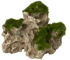 Aqua Della, Dekoration für Aquarium, römischer Schädel L L - 18,2x11.7x15 cm, Ornament in Polyesterharz, Nicht -toxischem und neutralem pH, für frisches und gesalzenes Wasseraquarium