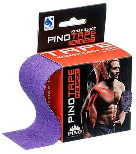 Pinotape Sport 45083 Tape Purple 5 cm x 5 m Lila Kinesiologie Tape