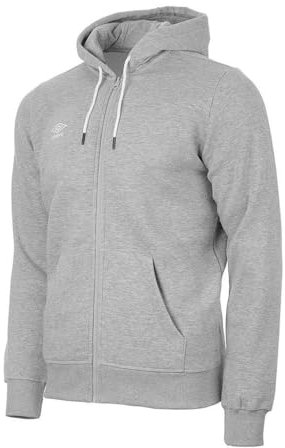 UMBRO Large Logo Kapuzenjacke Herren grau, M (48/50 EU)