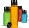 720°DGREE Botella Agua Niños 500ml “uberBottle“ - Tamiz-Fruta, softTouch - Sin BPA, Prueba de Fugas, Reutilizable - Cantimplora Delgada, Ligera - Water Bottle para Escuela, Niña, Deporte, Ciclismo