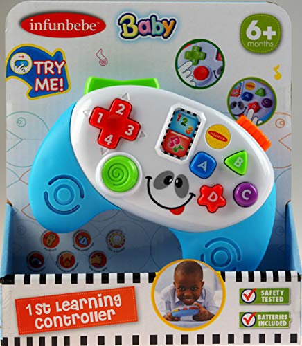 infunbebe Baby My First Learning Game Controller Toy - 6 months+