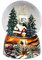 Spieluhrenwelt MMM GmbH, 858287 Spieluhr Schneekugel Winterwald