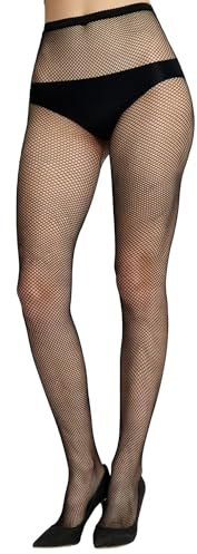 WEANMIX Fishnet Stockings Lace Patterned Tights High Waist Pantyhose Fishnets for Women