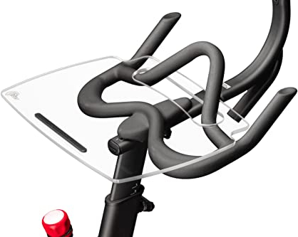 TFD The Tray-E | Compatible with Echelon Connect EX-4S+, EX5, EX-5S-10 & EX-5S-22 (Models), Made in The USA - Desk Tray for Desk Bike - Acrylic Holder for Laptop, Phone, Books & More - Desk Equipment