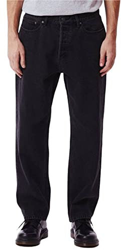 Obey Hardwork Carpenter Denim Hose Herren Jeans (Black Black, 33)
