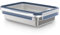 Tefal N1150510 MasterSeal Edelstahl Frischhaltebehälter, langlebig, leicht und hygienisch 304 Edelstahl, auslaufsicher, frostsicher, spülmaschinenfest, backofenfest, deutscher Clip-On-Deckel, 1,2L